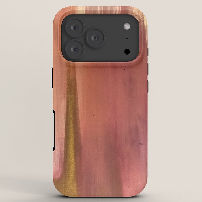 Blush with Gold Abstract iPhone Case Gallery Image 7