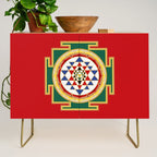 Sri Yantra colored Credenza Gallery Image 1