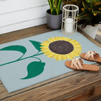 Sunflower Outdoor Rug Gallery Image 2