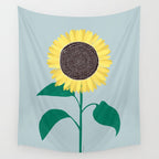 Sunflower Wall Tapestry Gallery Image 4