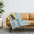 Sunflower Throw Blanket Gallery Image 1