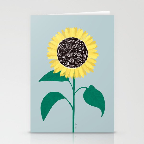 Sunflower Stationery Card Gallery Image 1