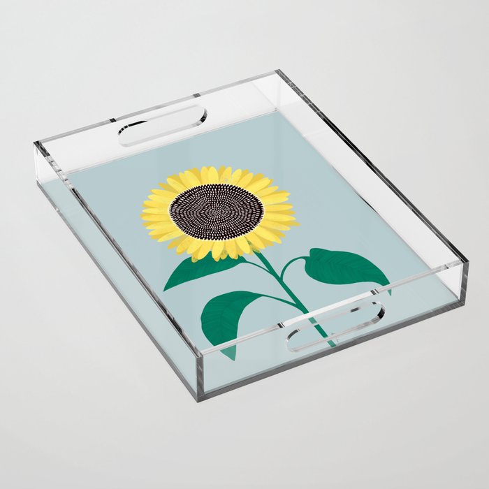 Sunflower Acrylic Tray Gallery Image 1
