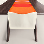 Abstraction_COLOUR_CIRCLES_001 Table Runner Gallery Image 1