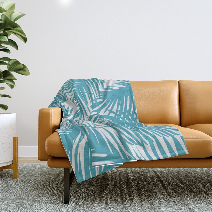 Tropical Pattern 02A Throw Blanket Gallery Image 1