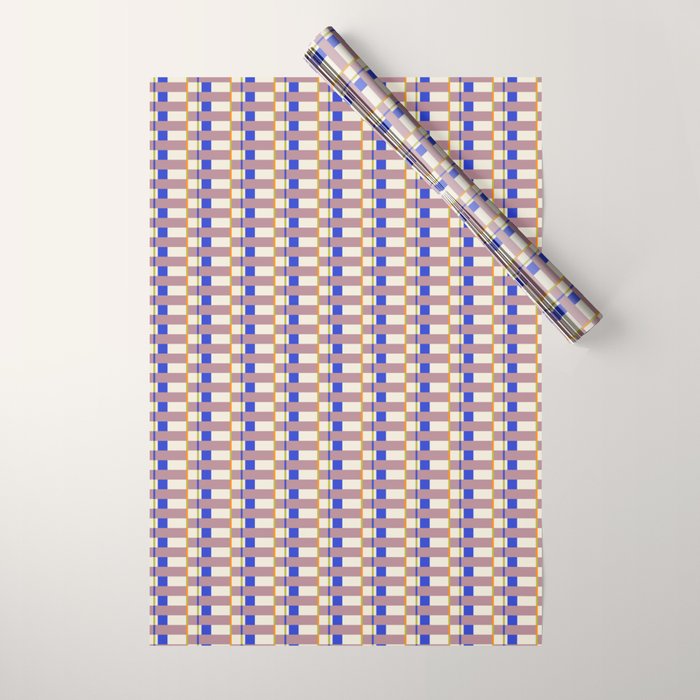 Overlap Jello Salad Wrapping Paper Gallery Image 1