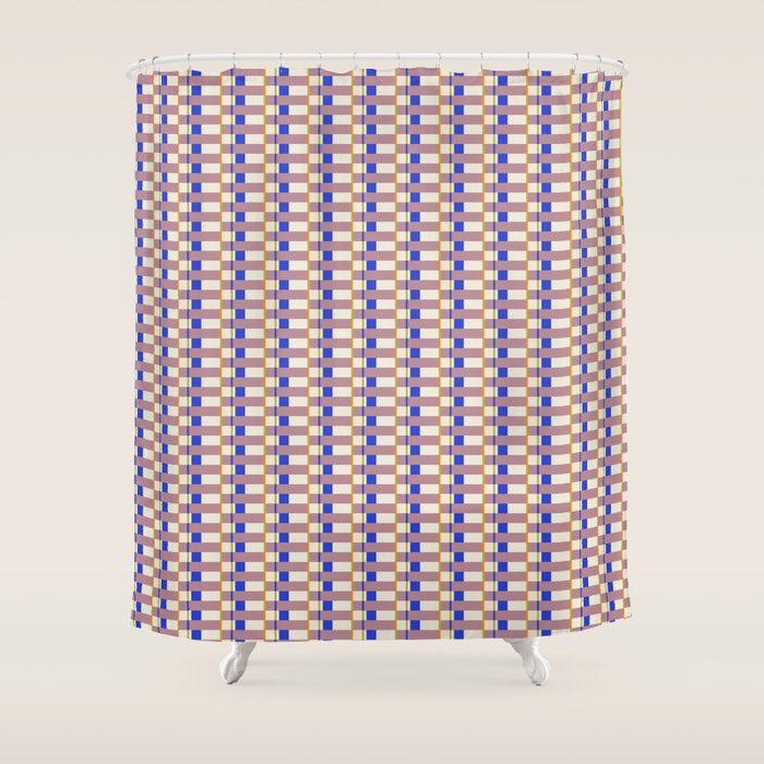 Overlap Jello Salad Shower Curtain Gallery Image 1