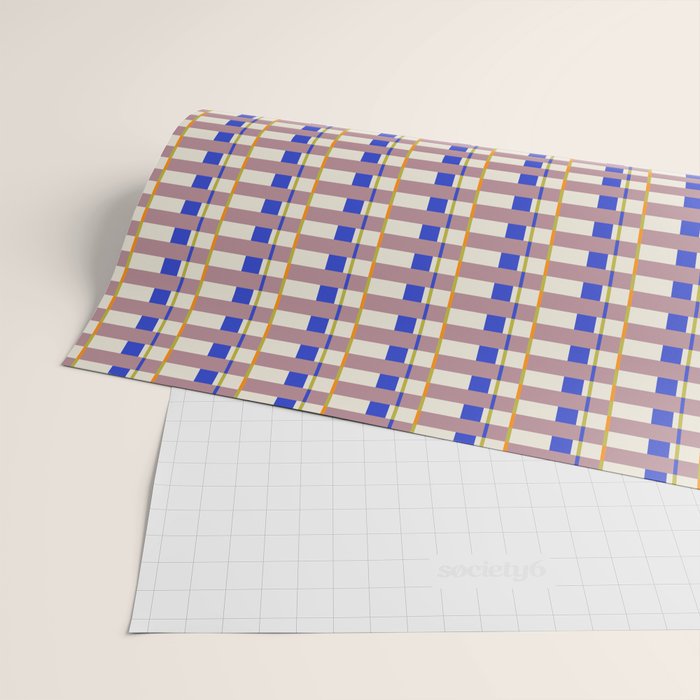 Overlap Jello Salad Wrapping Paper Gallery Image 2