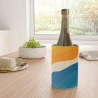 Minimalist abstract waves Wine Chiller Gallery Image 4