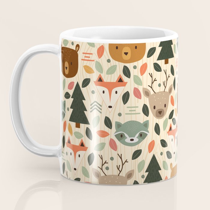 Woodland Creatures Coffee Mug Gallery Image 3