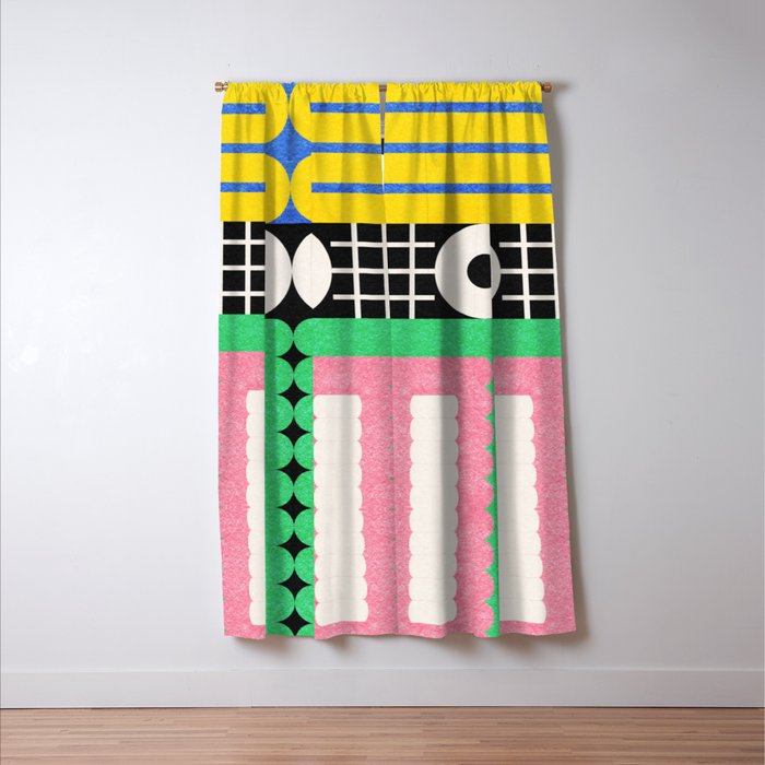 Funny Face Window Curtain Gallery Image 3