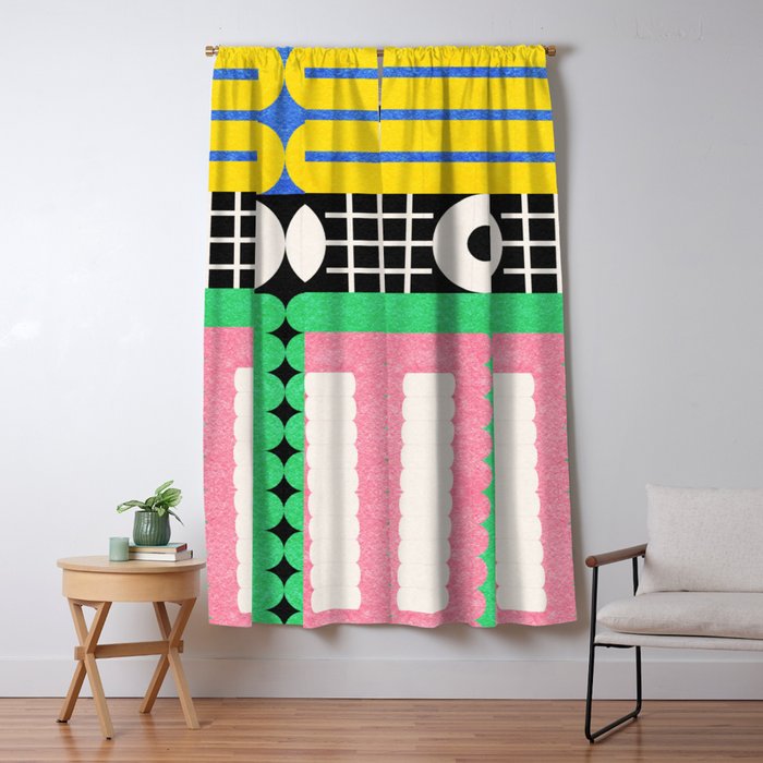 Funny Face Window Curtain Gallery Image 1