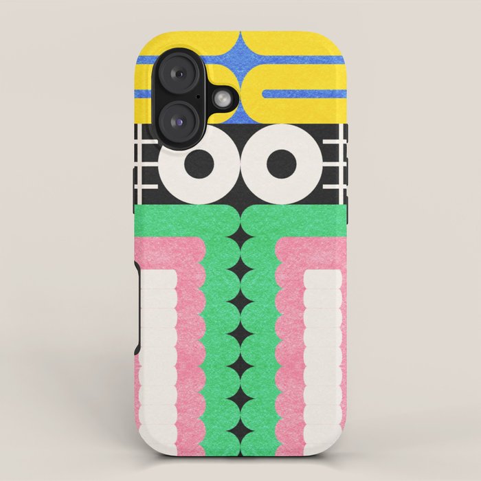Funny Face iPhone Case Gallery Image 1