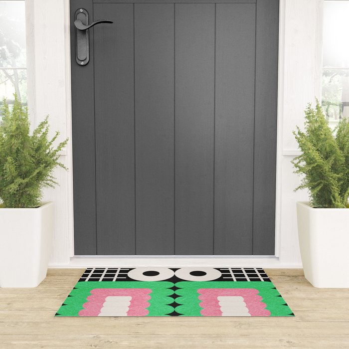 Funny Face Welcome Mat Gallery Image 3