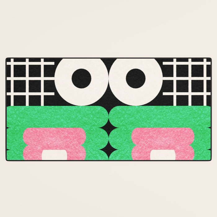 Funny Face Desk Mat Gallery Image 3