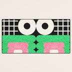 Funny Face Desk Mat Gallery Image 3