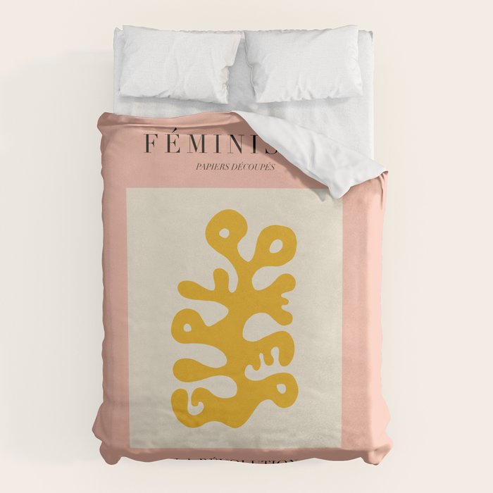 L'ART DU FÃMINISME III â Feminist Art â Matisse Exhibition Poster Duvet Cover Gallery Image 1