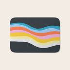 dark wave Bath Mat Gallery Image 1