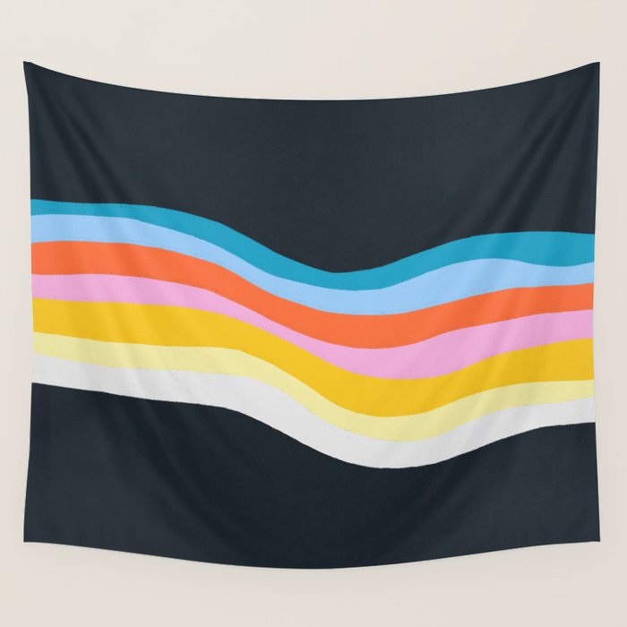 dark wave Wall Tapestry Gallery Image 4