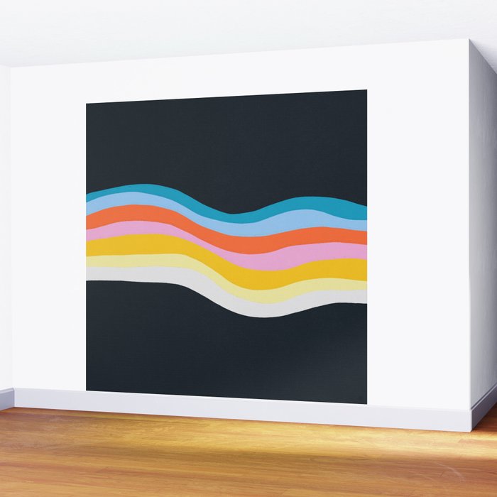 dark wave Wall Mural Gallery Image 2
