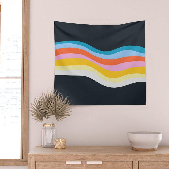 dark wave Wall Tapestry Gallery Image 2