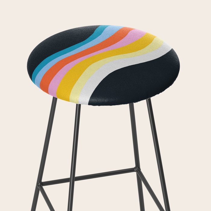 dark wave Stool Gallery Image 2