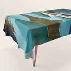 Autumn River Night Tablecloth Gallery Image 1