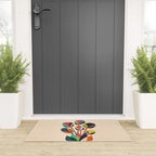 Ikebana - Geometric flower Welcome Mat Gallery Image 3