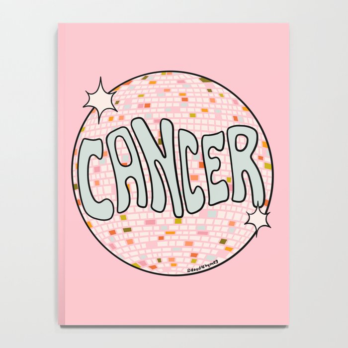 Cancer Disco Ball Notebook Gallery Image 4