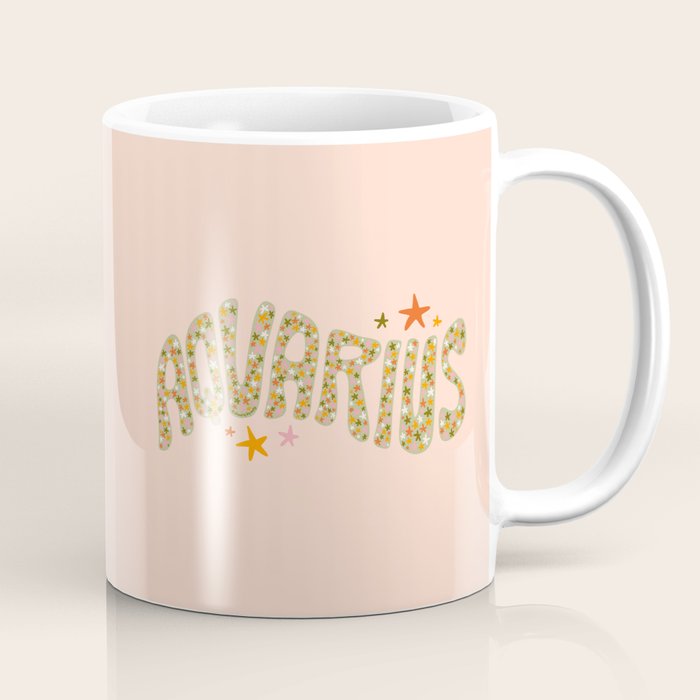 Starry Aquarius Coffee Mug Gallery Image 1