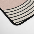 Mid Century Waves - Blush Pink Desk Mat Gallery Image 4