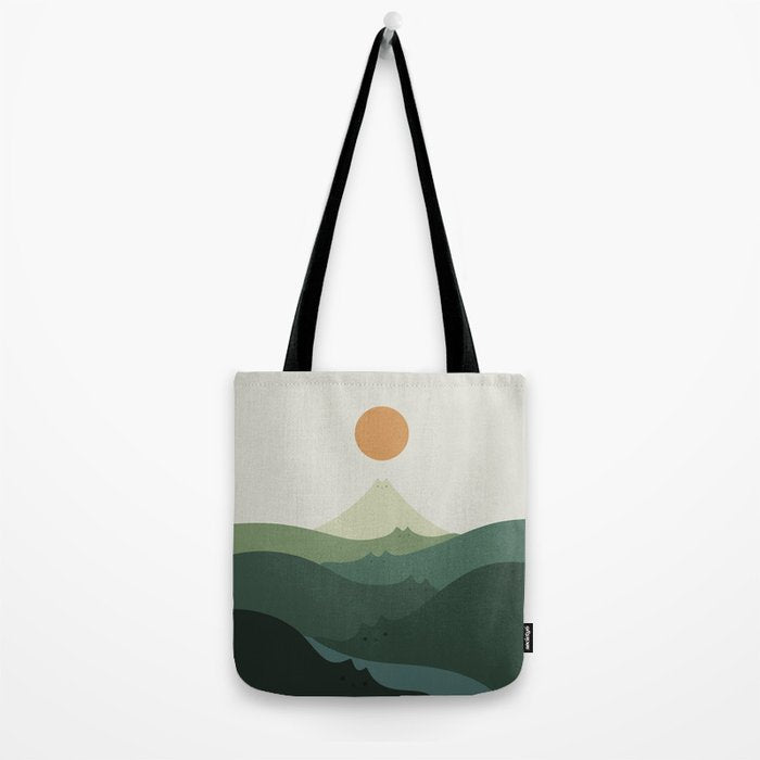 Cat Landscape 87B (Meowvelous Nature) Tote Bag Gallery Image 2