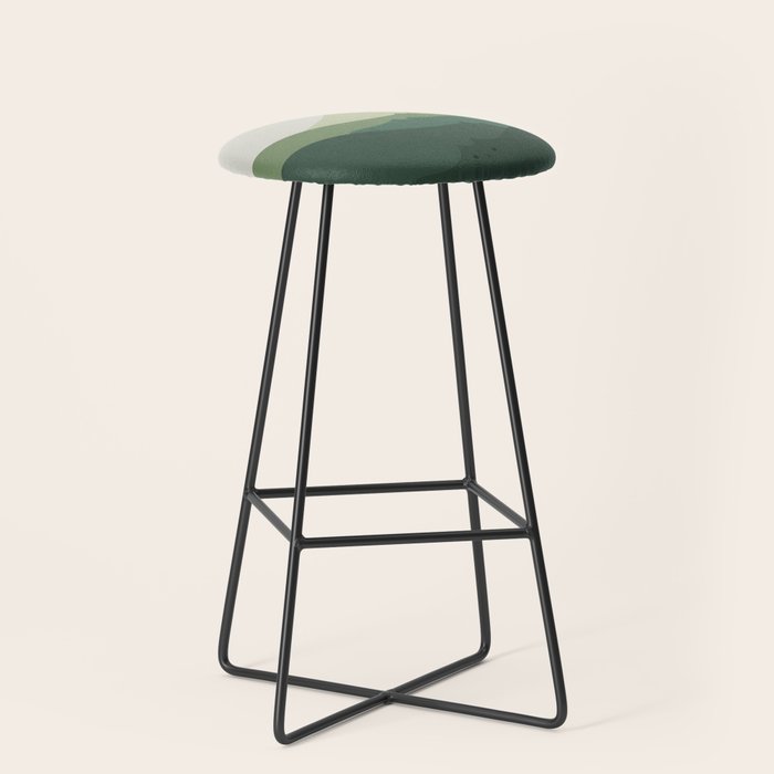 Cat Landscape 87B (Meowvelous Nature) Stool Gallery Image 1