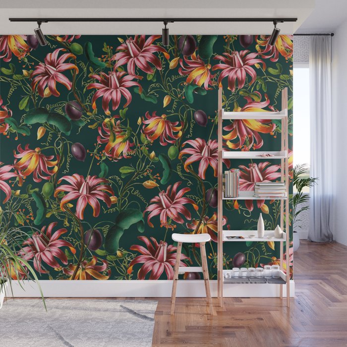 Blooming Oasis III Wall Mural Gallery Image 1