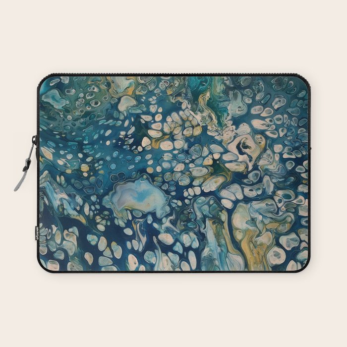Underwater Abstract Fantasy Laptop Sleeve Gallery Image 1