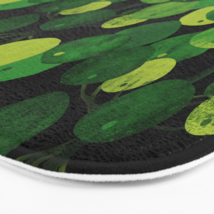 Black Pliea Peperonioides interior plant Bath Mat Gallery Image 3