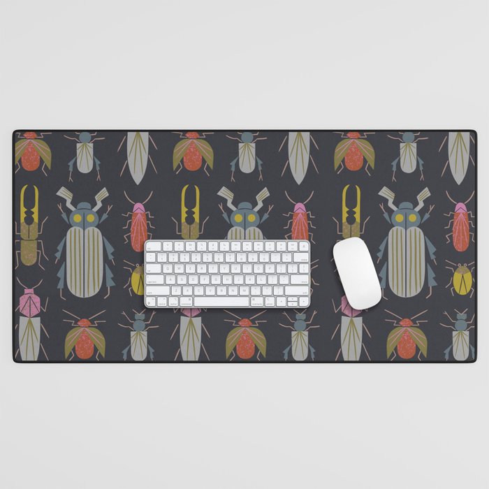 Beetle Specimens Desk Mat Gallery Image 1
