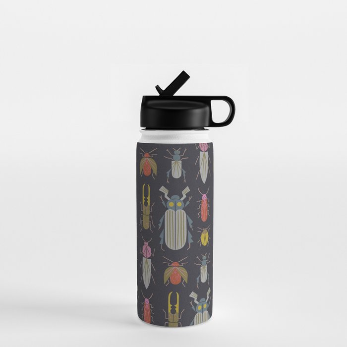 Beetle Specimens Water Bottle Gallery Image 1
