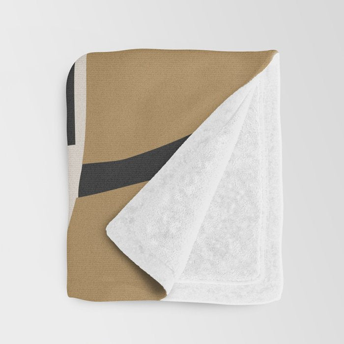 Modern Botanicals No. 2 Throw Blanket Gallery Image 3
