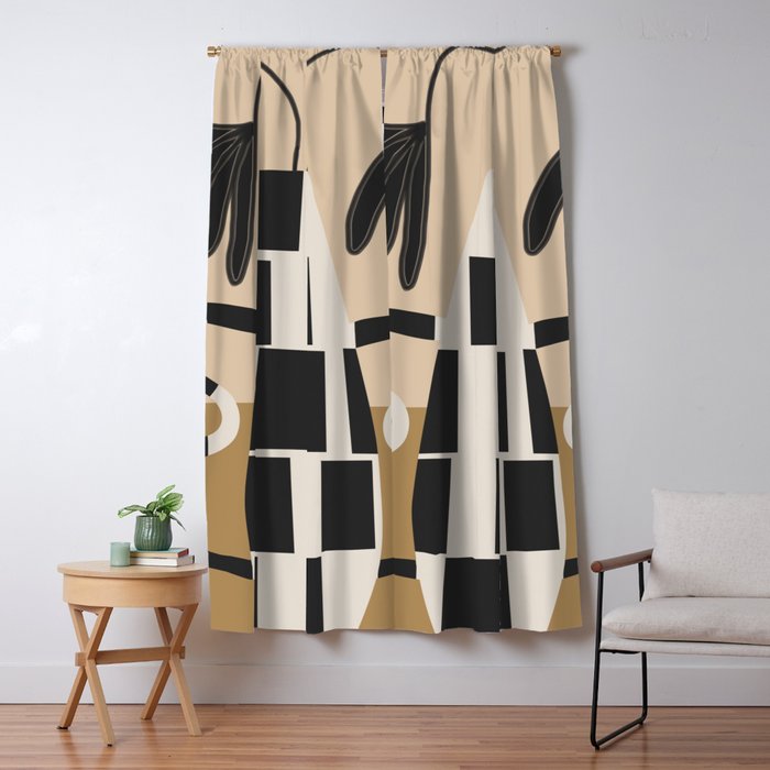 Modern Botanicals No. 2 Window Curtain Gallery Image 5