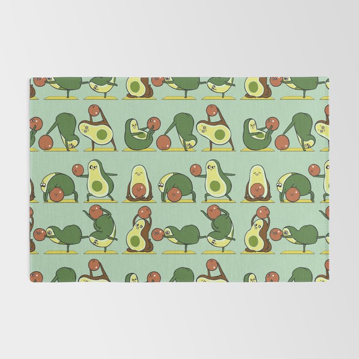 Avocado Yoga With The Seed Rug Gallery Image 2
