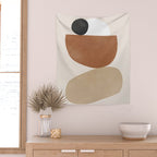 Minimal Abstract Art 41 Wall Tapestry Gallery Image 2
