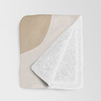 Minimal Abstract Art 41 Throw Blanket Gallery Image 3