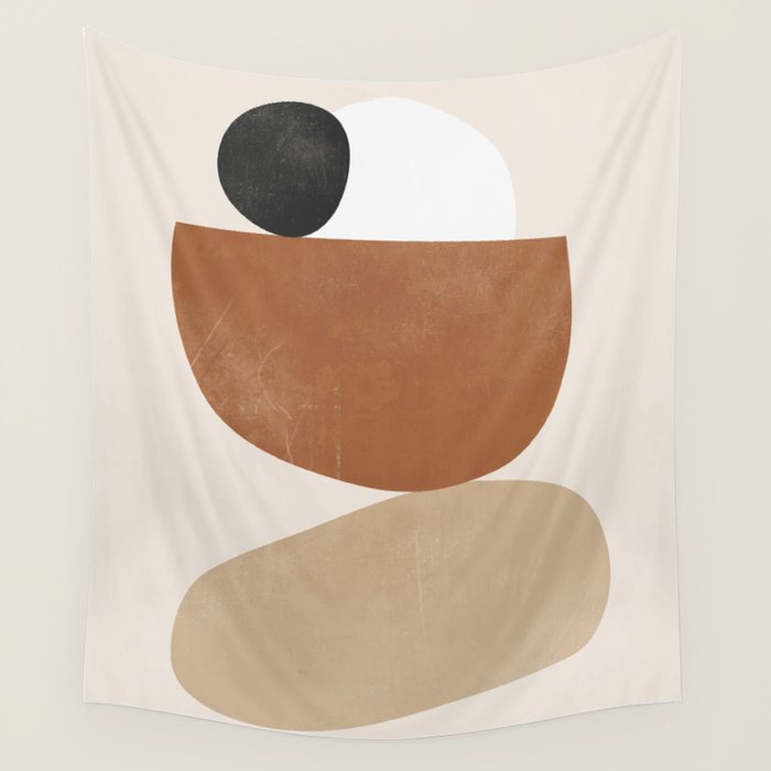 Minimal Abstract Art 41 Wall Tapestry Gallery Image 1