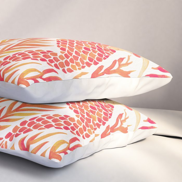 Kelp Forest Mermaid - Peach Palette Pillow Sham Gallery Image 3