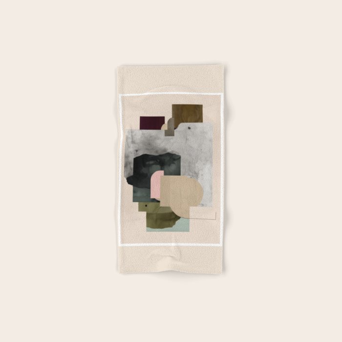 Soft Geometry III Bath Towel Gallery Image 1