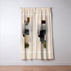Soft Geometry III Window Curtain Gallery Image 3