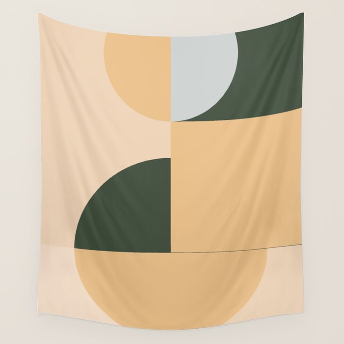 Phases of Peach Wall Tapestry Gallery Image 1