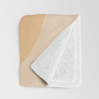 Phases of Peach Throw Blanket Gallery Image 3