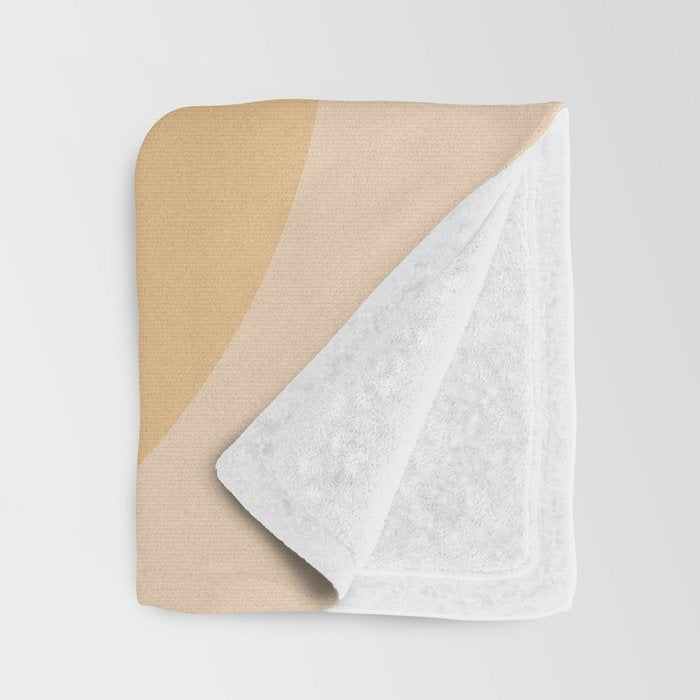 Phases of Peach Throw Blanket Gallery Image 3